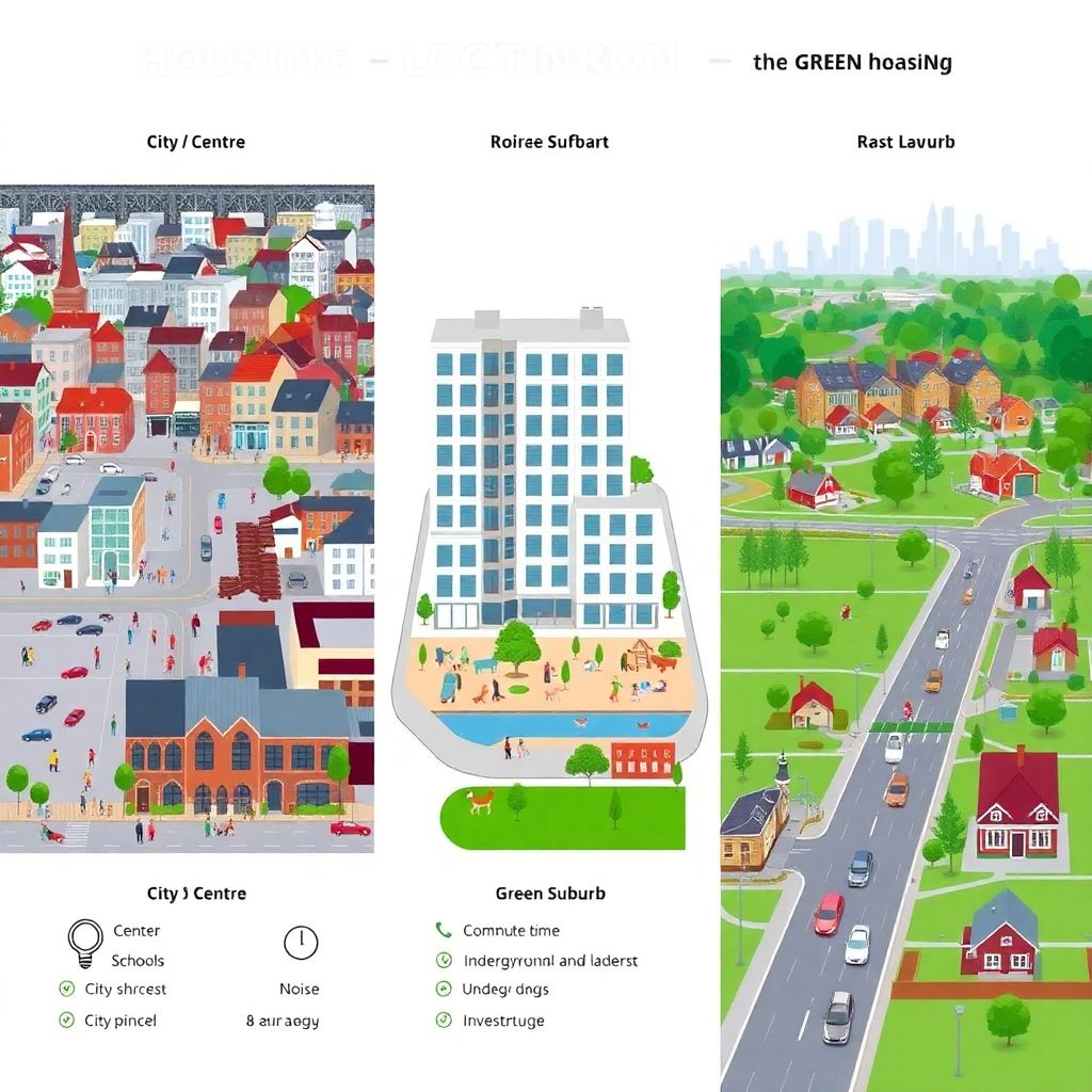 Где выгоднее покупать жилье: сравнение центра, спальных районов и пригорода