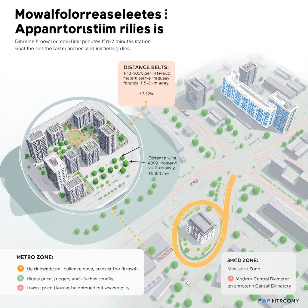 Стоимость жилья рядом с метро, МЦД и магистралями: исследование flat news