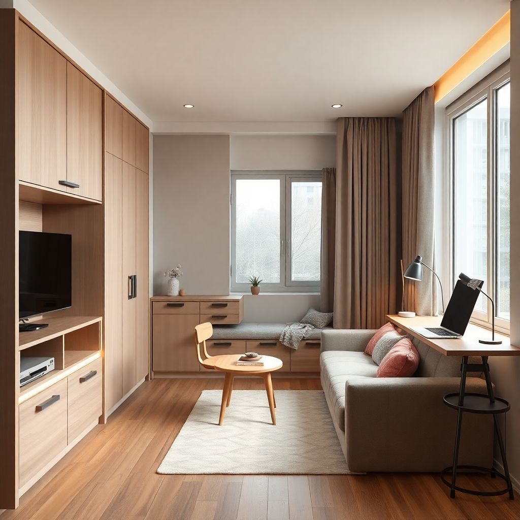 Маленькая квартира — большой потенциал: идеи планировок и зонирования пространства