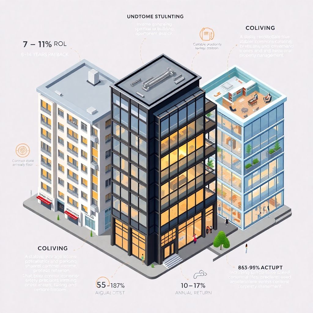 Доходные дома, коливинги и коворкинги: рентабельность новых форматов недвижимости