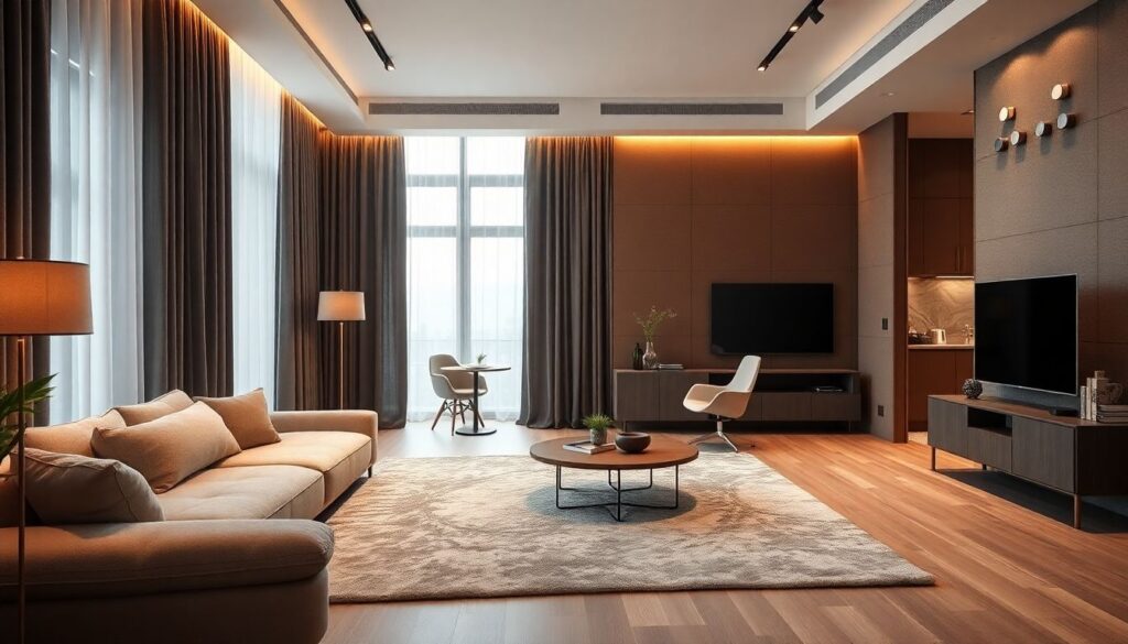 Зонирование пространства без перепланировки: идеи для студий и однушек - иллюстрация