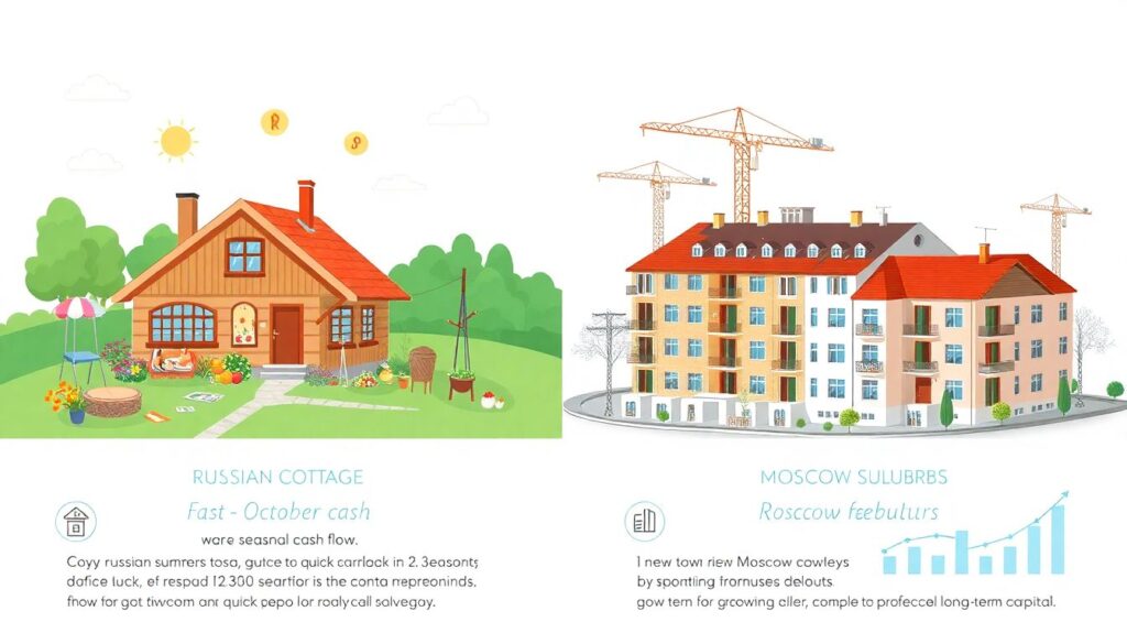 Инвестиции в загородную недвижимость: дачи, таунхаусы, ИЖС — что выбрать сейчас - иллюстрация