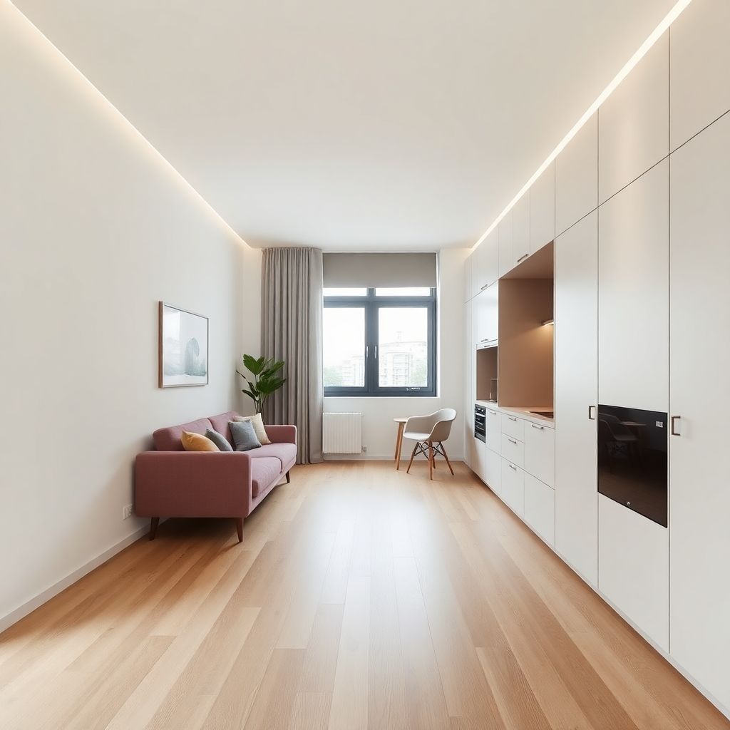 Интерьер маленькой квартиры: приемы, которые визуально увеличивают пространство