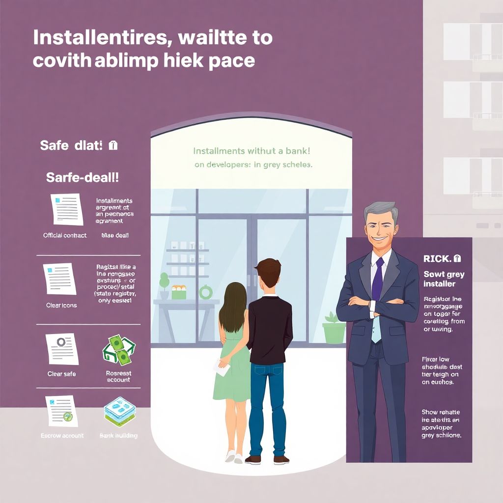 Правовой ликбез: чем рискует покупатель при серых схемах рассрочки от застройщика