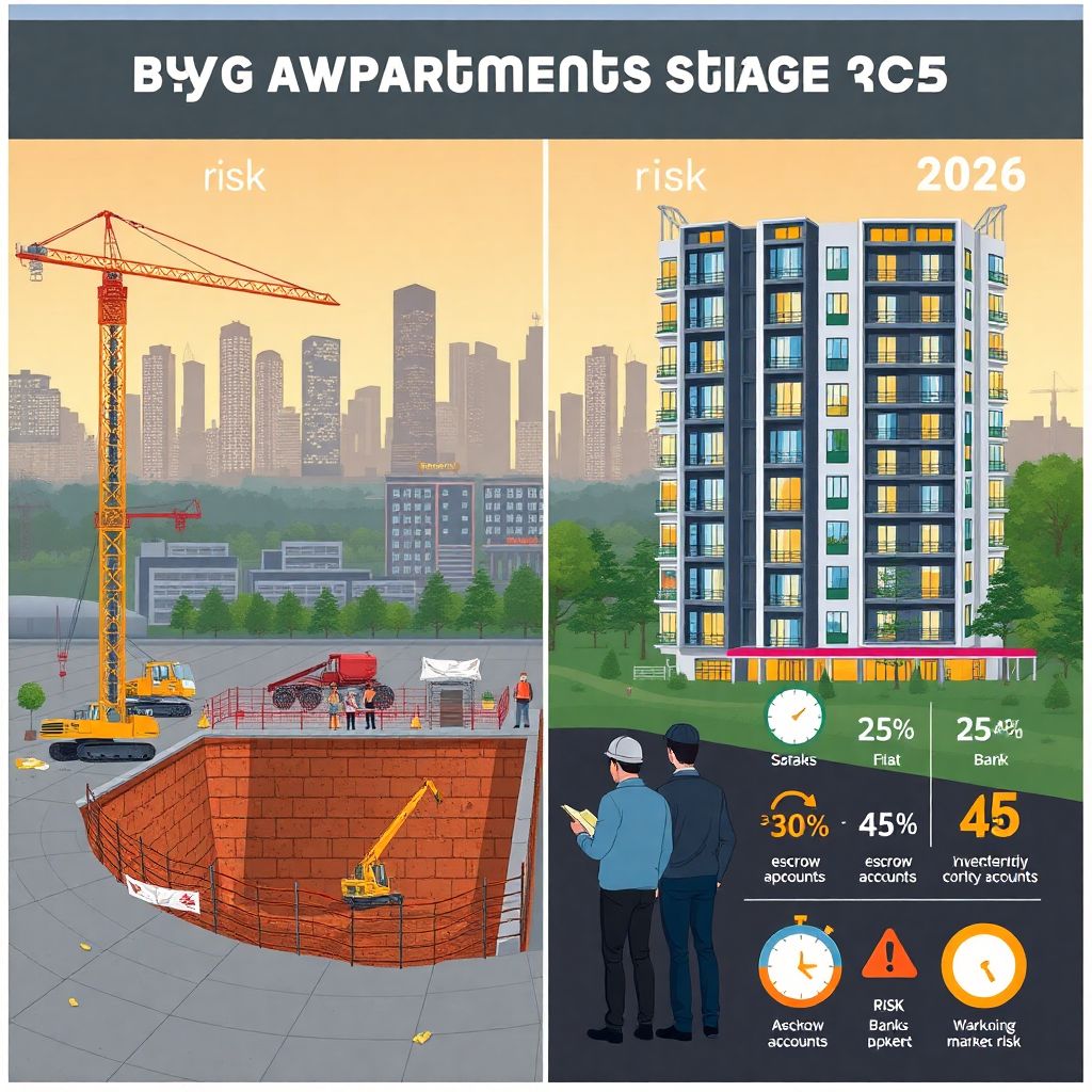 Покупка квартиры на ранней стадии строительства: выгода или риск инвестиций