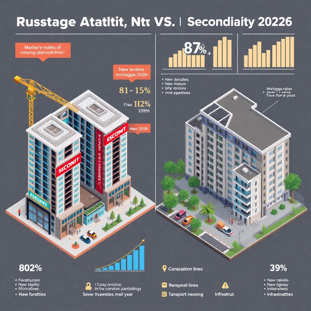 Новостройки или вторичка: что выгоднее инвестору в 2026 году
