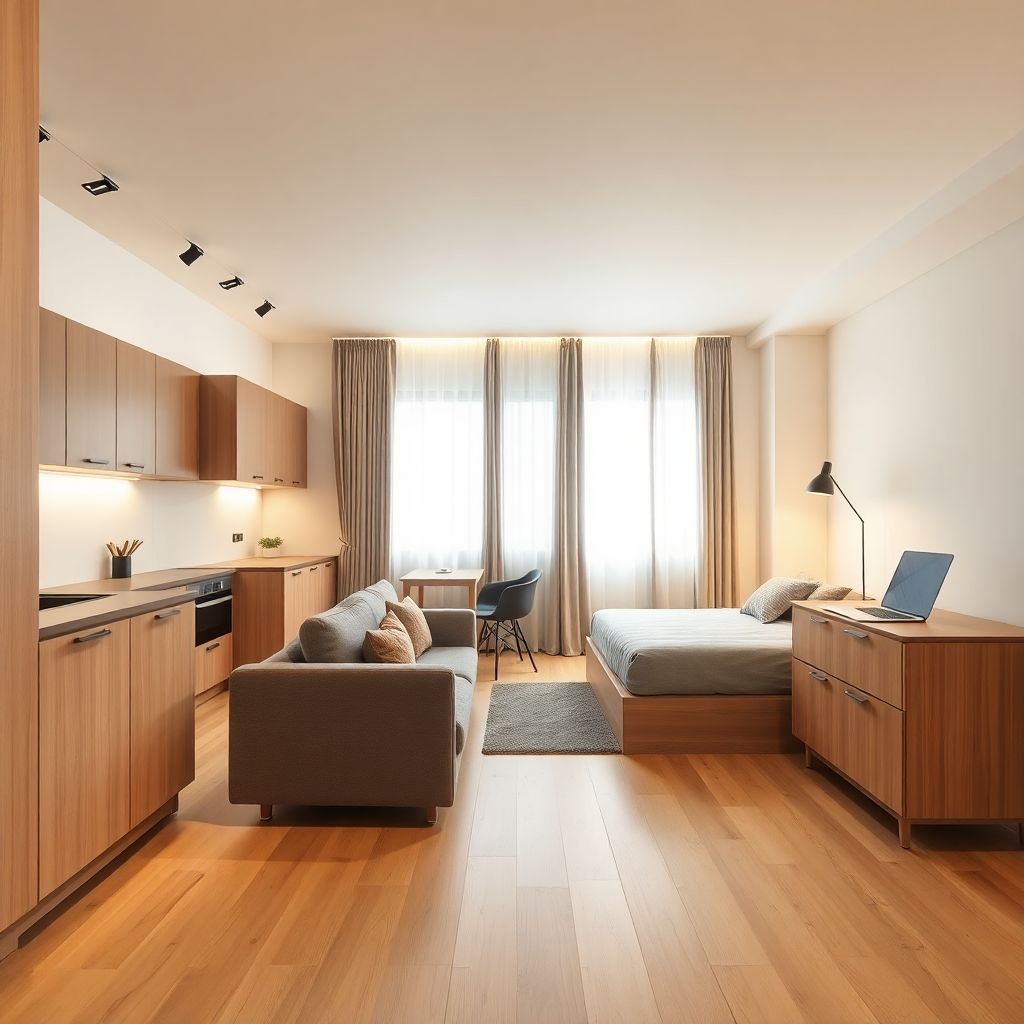 Маленькая квартира и большой комфорт: приёмы зонирования и экономии пространства