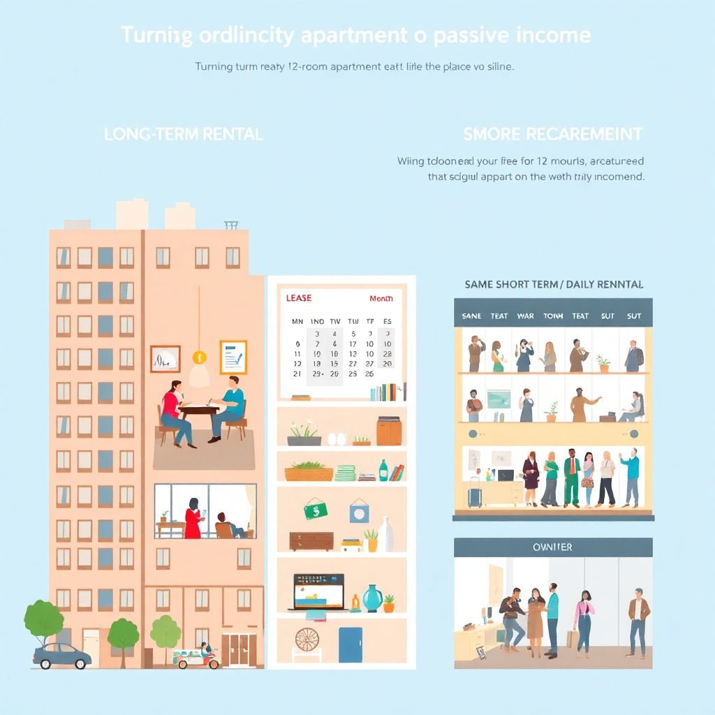 Как превратить квартиру в пассивный доход: долгосрочная и посуточная аренда